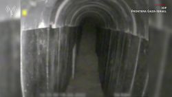 CNNE 1253397 - segun israel, este tunel fue construido por hamas para entrar en gaza