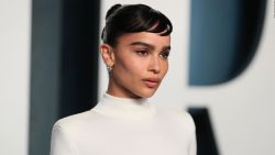 CNNE 1254715 - zoe kravitz se arrepiente de los comentarios que hizo sobre will smith