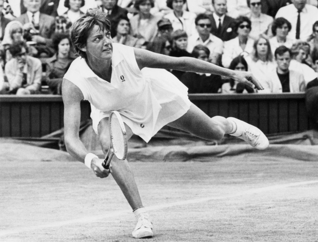 Margaret Court-Smith el 3 de julio de 1970, durante los campeonatos de Wimbledon en Londres.