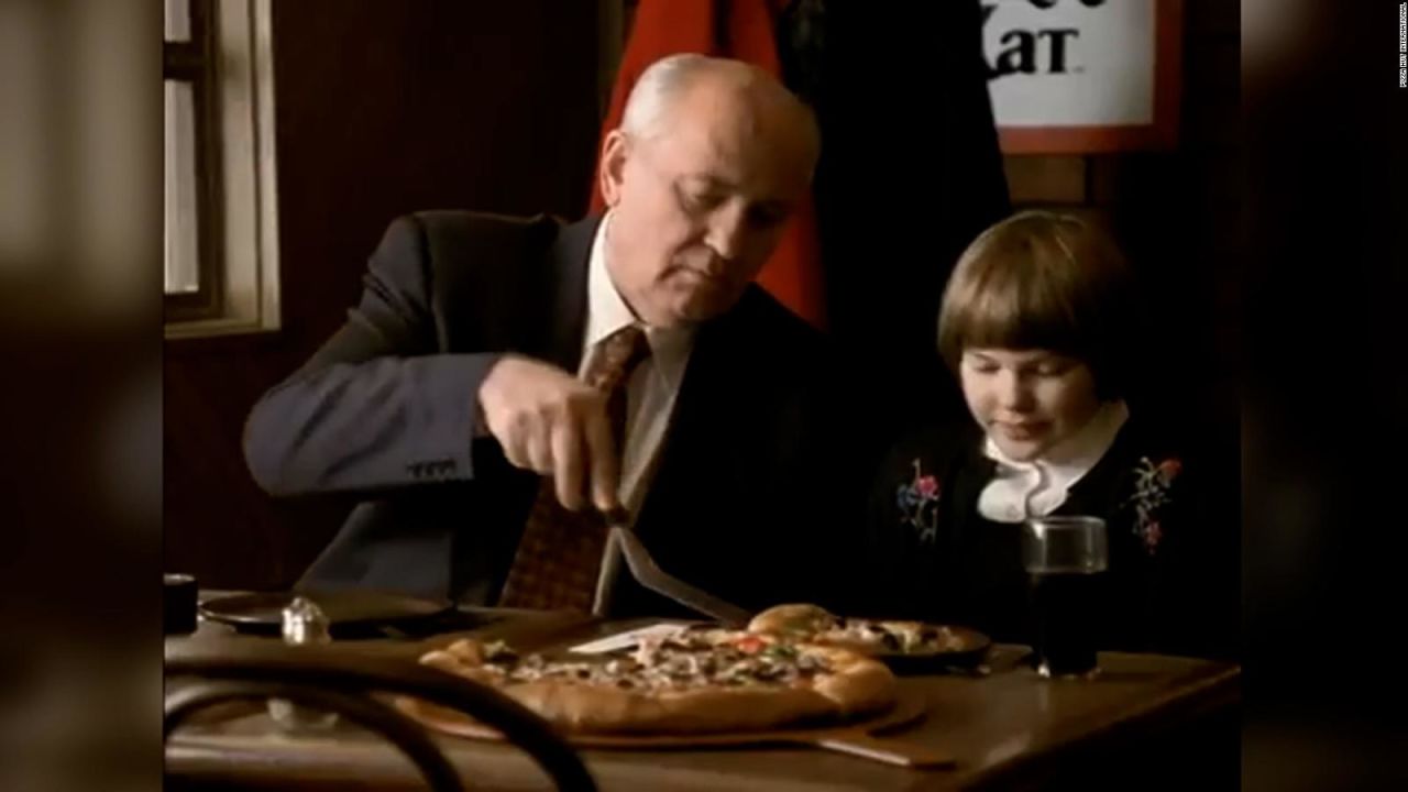 CNNE 1260736 - el anuncio de pizza hut que protagonizo gorbachov