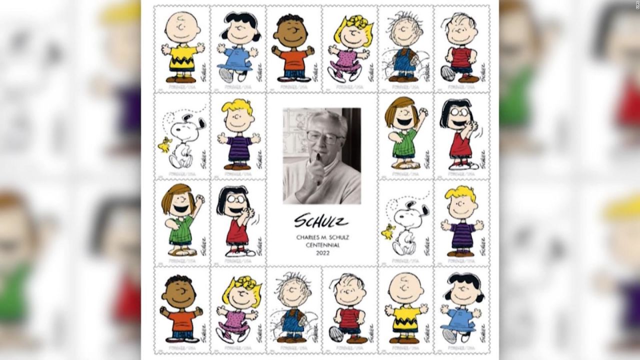 CNNE 1262323 - lanzan edicion de sellos con personajes de "peanuts"