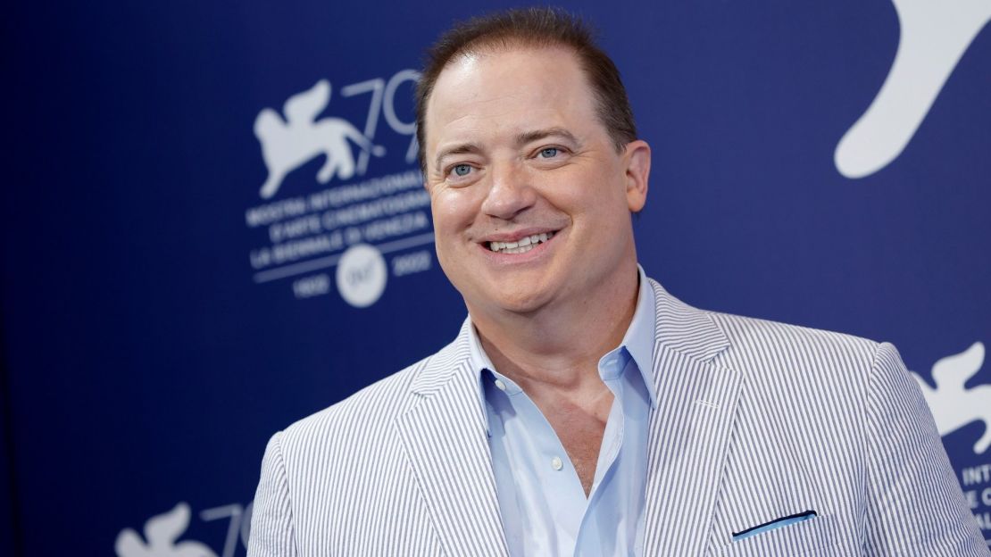 Brendan Fraser asiste al 'photocall' de "The Whale" en el 79º Festival Internacional de Cine de Venecia, el 4 de septiembre de 2022 en Venecia, Italia.