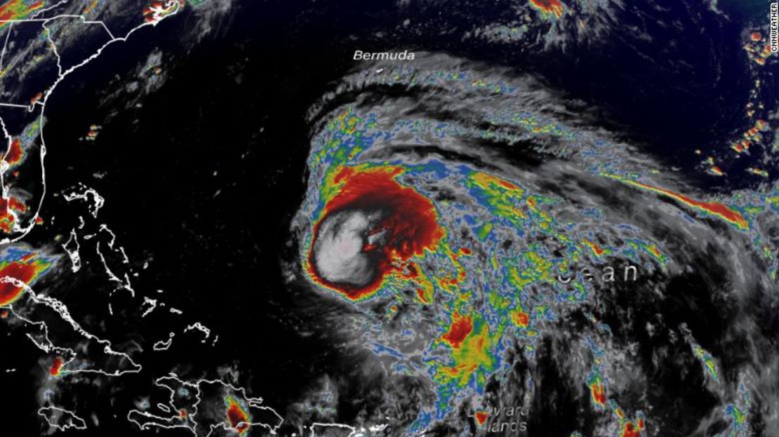 Bermudas está bajo vigilancia de tormenta tropical.