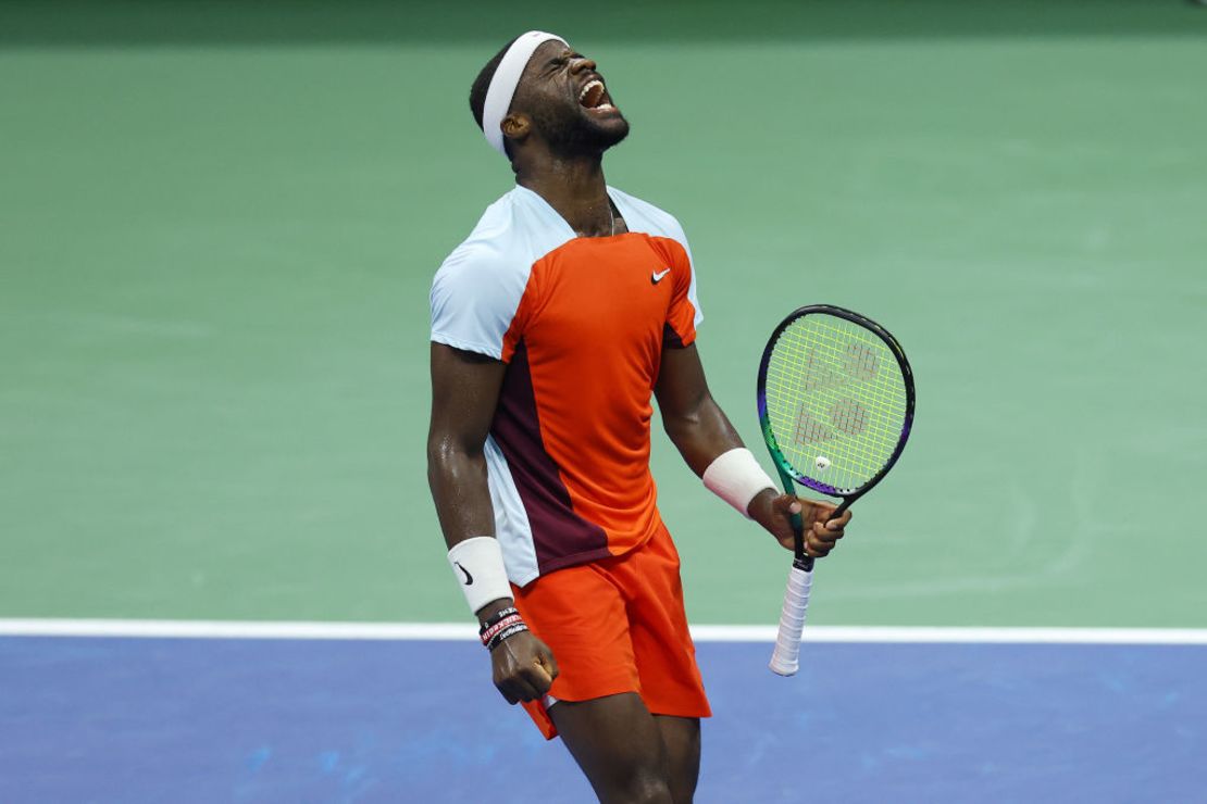 Frances Tiafoe. Crédito: Mike Stobe/Getty Images