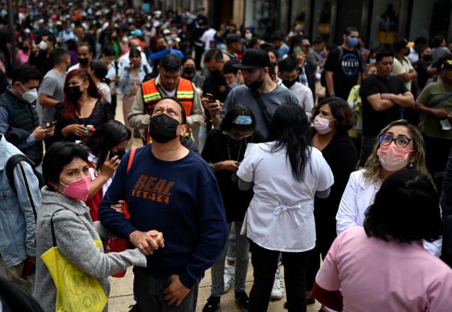 La jefa de Gobierno de la Ciudad de México informó que no se reportaron daños significativos en las calles de la capital del país.