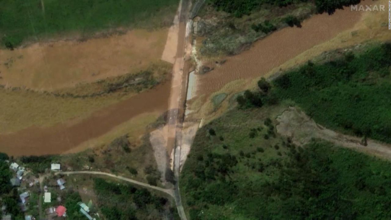 CNNE 1271554 - el antes y despues del paso del huracan fiona visto desde el espacio