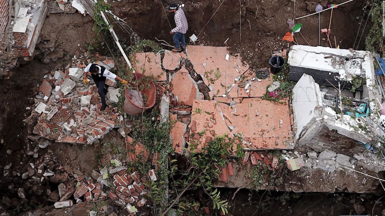 sí luce la devastación que dejó el terremoto del lunes en México