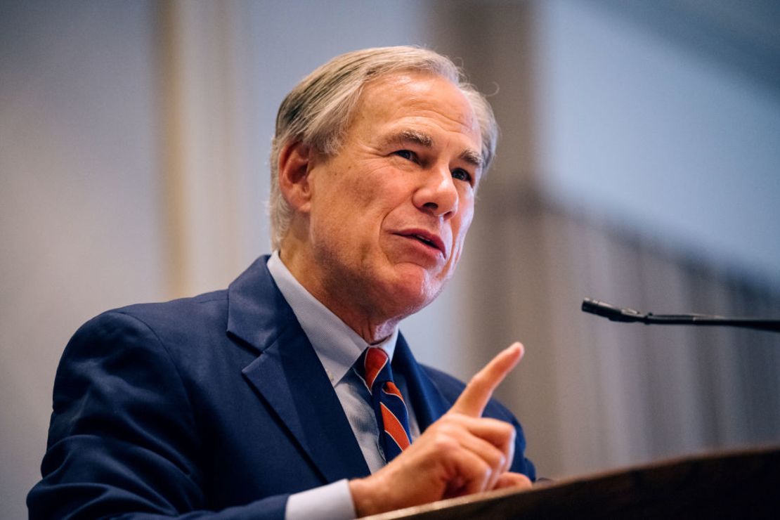 El gobernador de Texas Greg Abbott