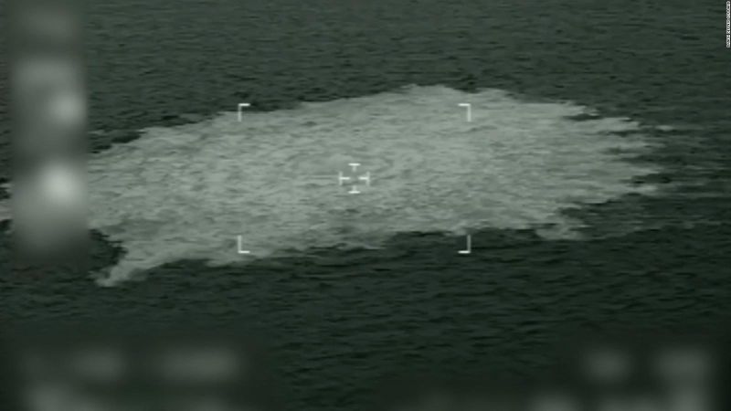 Fugas en gasoducto nord stream llevan al cierre de algunas zonas del mar báltico | cnn