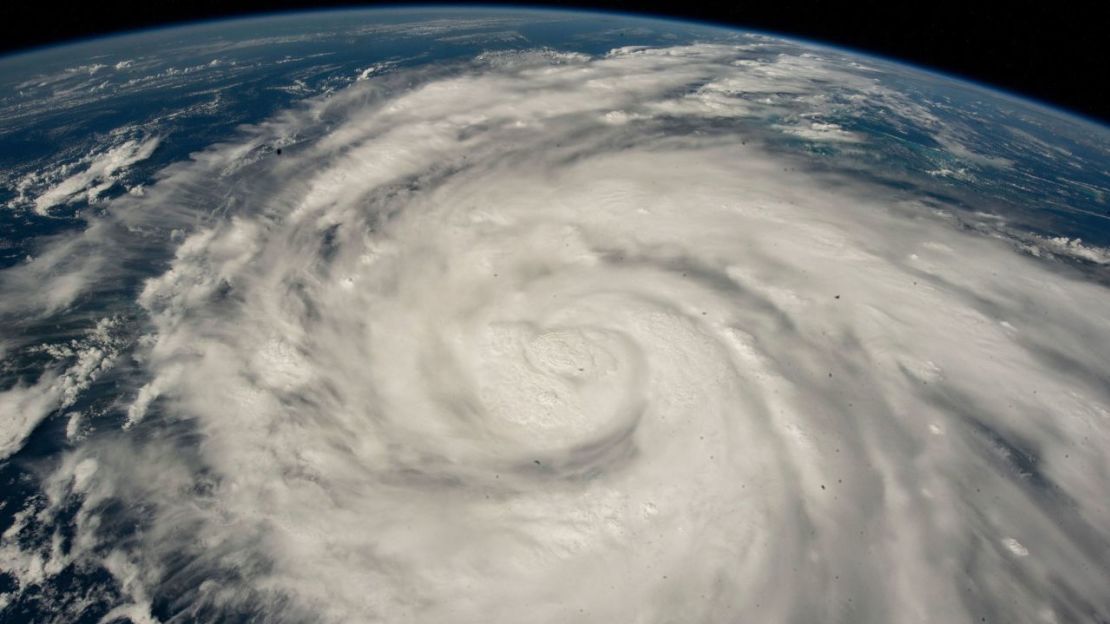 Vista del huracán Ian desde la Estación Espacial Internacional el 26 de septiembre. Crédito: NASA vía AP