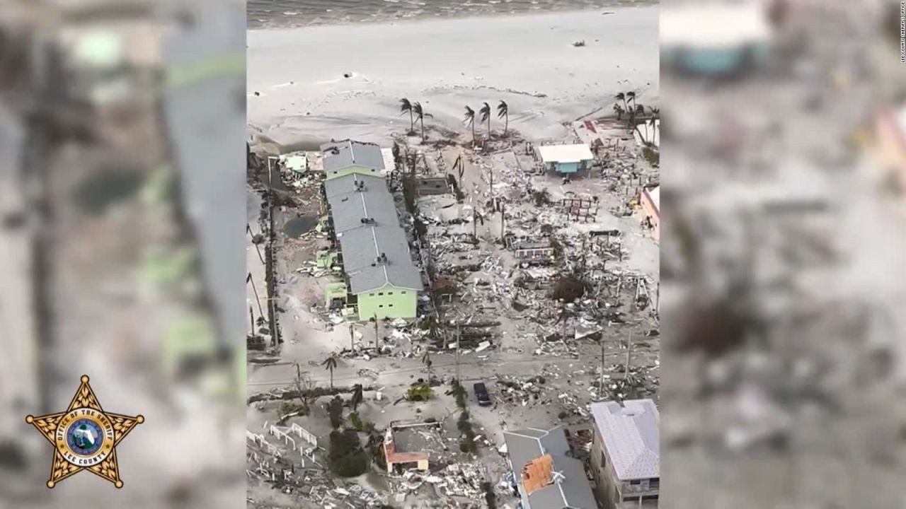 CNNE 1275376 - el oeste de florida, destruido tras el paso de ian