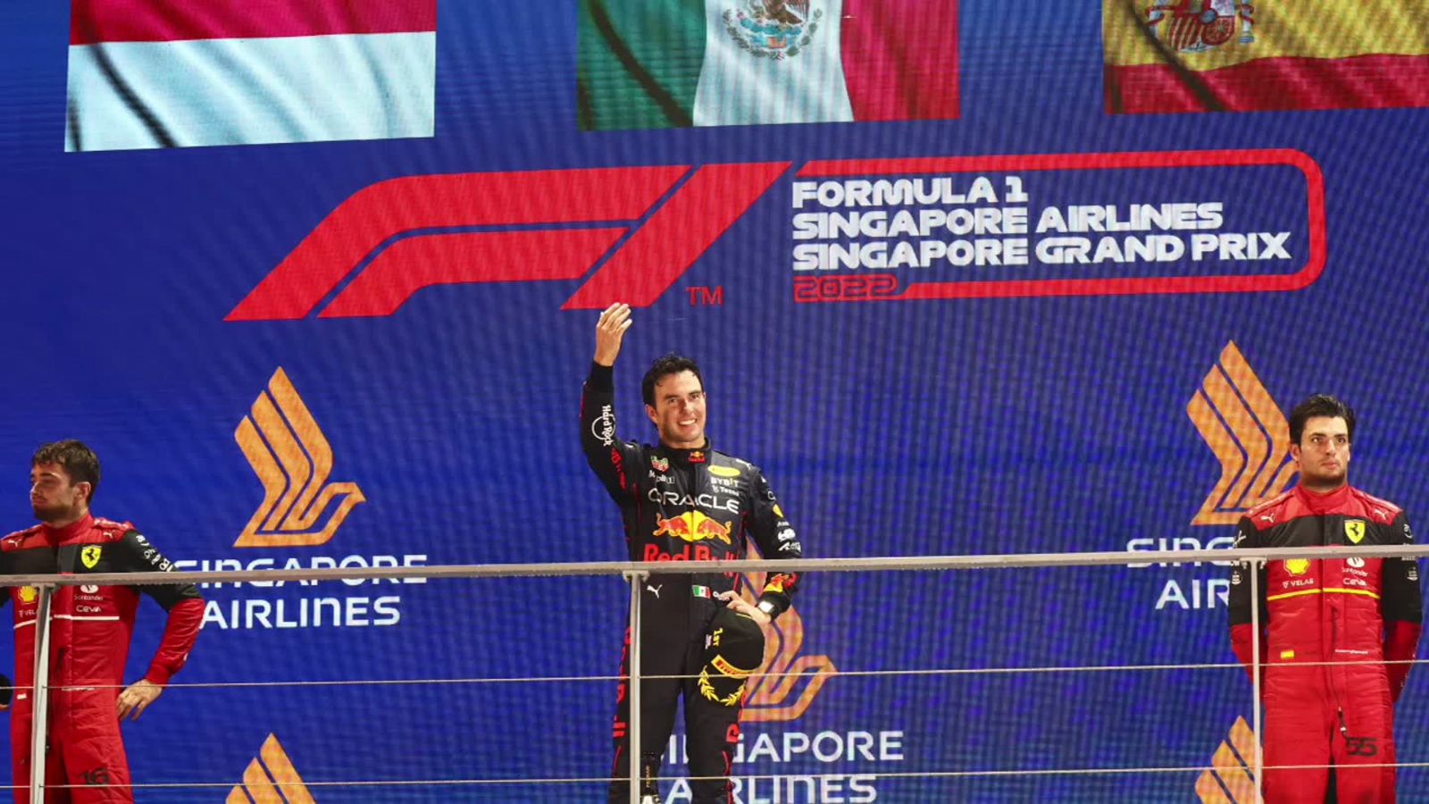 Así queda Sergio Pérez en la F1 tras la victoria en Singapur