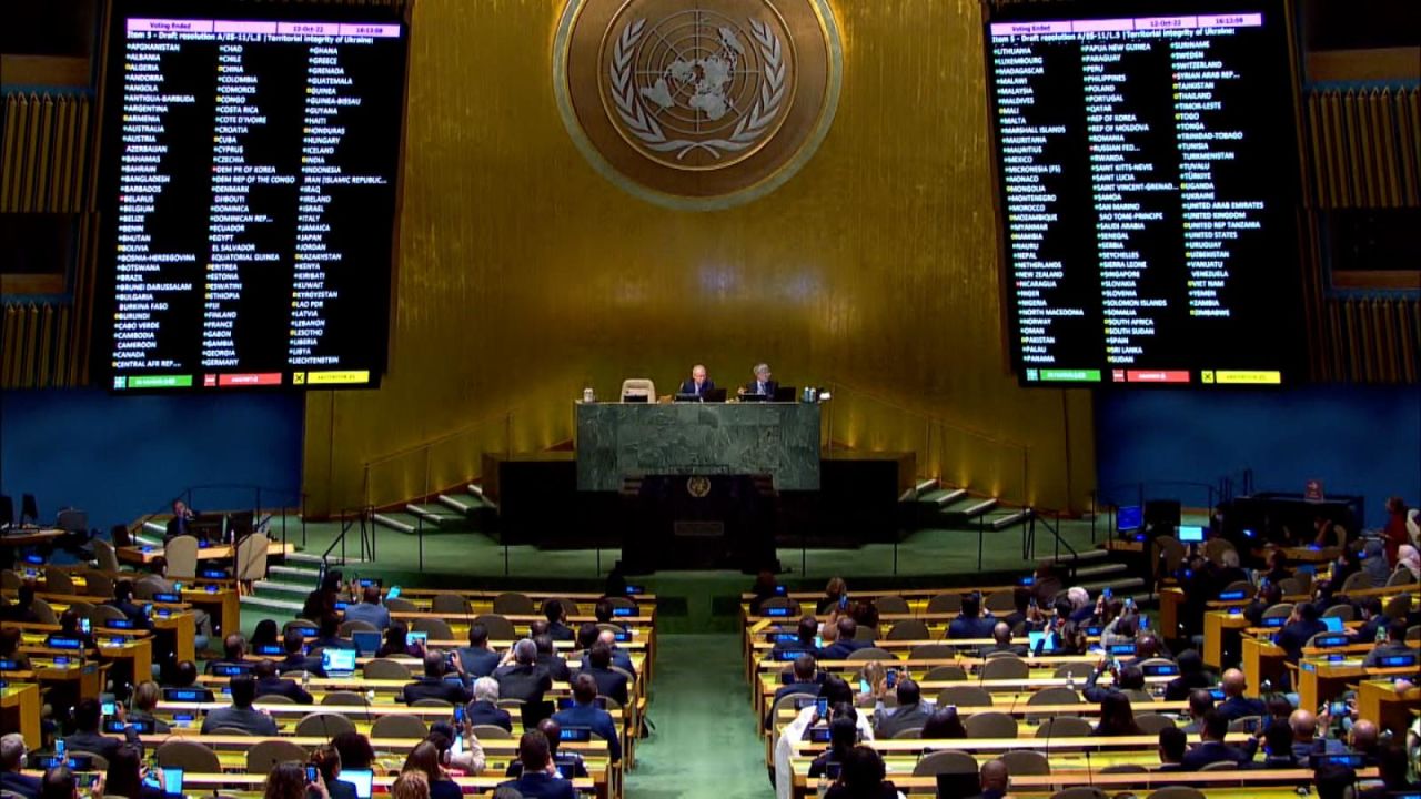 CNNE 1281074 - la onu rechaza la anexion a rusia de territorios ucranianos