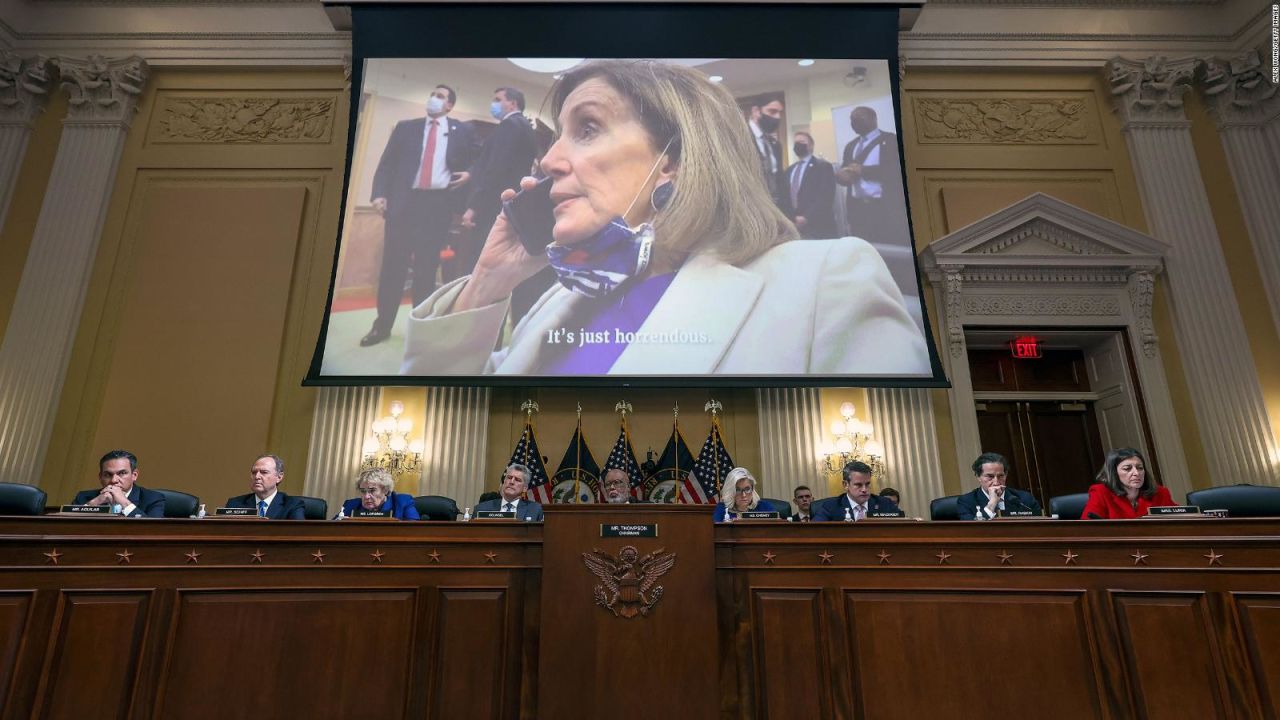 CNNE 1281750 - revelan video inedito de lideres del congreso durante ataque al capitolio