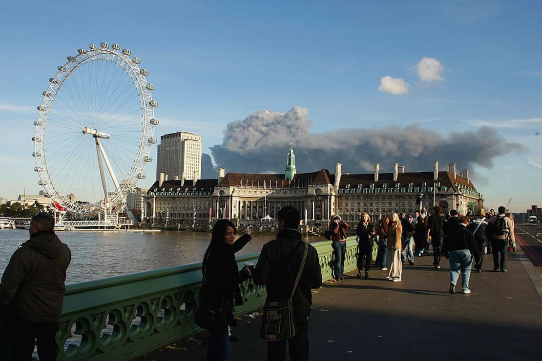 Vista general de Westminster, Londres, Inglaterra.