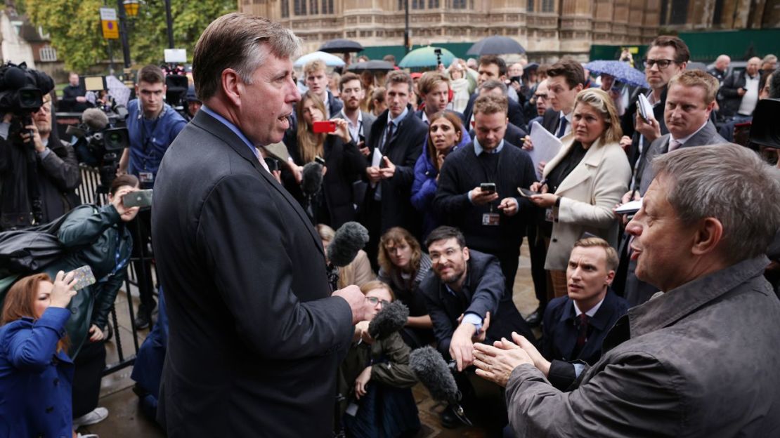 Se espera que Graham Brady, presidente del comité 1922, anuncie cómo se elegirá al próximo líder. Crédito: Dan Kitwood/Getty Images