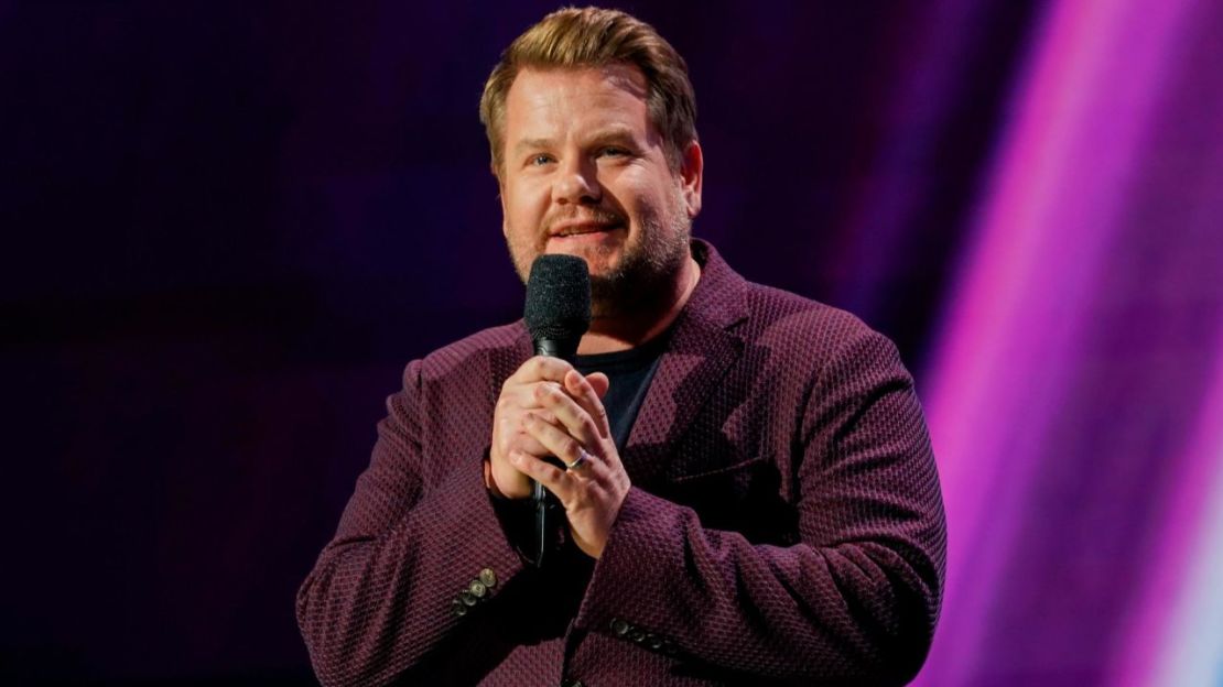 James Corden aquí en mayo. Crédito: Mary Kouw/CBS/Getty Images