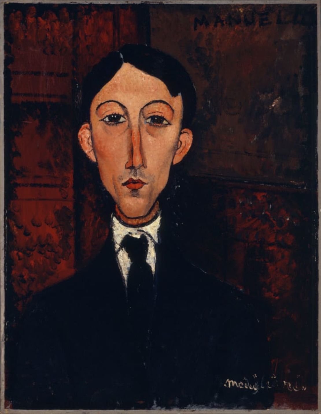 "Todavía hay mucho que aprender sobre Modigliani como artista", dijo Nancy Ireson, conservadora jefe del Barnes. Crédito: Colección de Bruce y Robbi Toll/Fundación Barnes