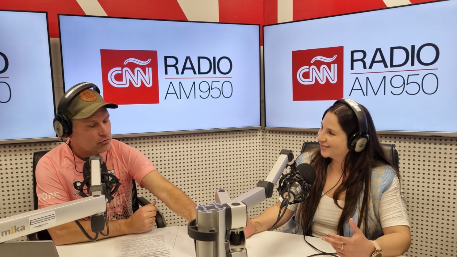 Jocelyn Domínguez, en Aire de Mañana.