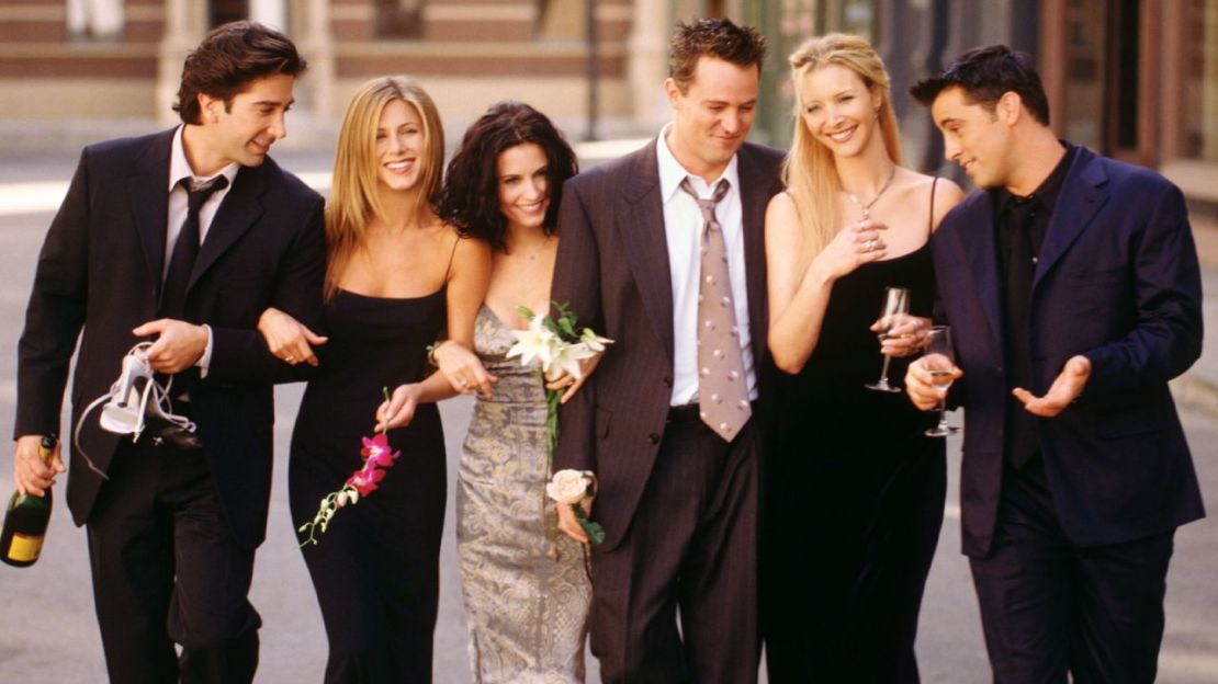 David Schwimmer, Jennifer Aniston, Courteney Cox, Matthew Perry, Lisa Kudrow y Matt LeBlanc.