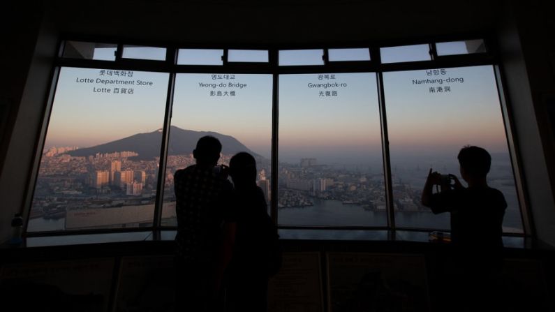 Busan, Corea del Sur: esta ciudad surcoreana aparece en la categoría de "cultura". National Geographic menciona las cervecerías artesanales y el principal festival de cine de Asia como elementos de su atractivo. Crédito: SeongJoon Cho/Bloomberg/Getty Images