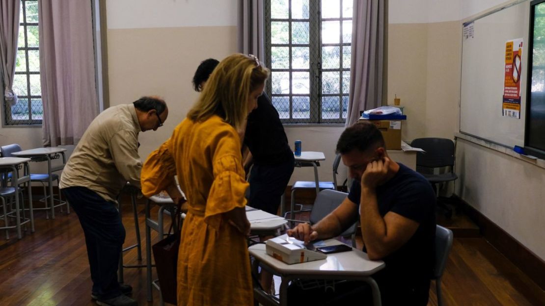 Las encuestas se han ajustado antes de la segunda vuelta del domingo. Crédito: Vasco Cotovio/CNN