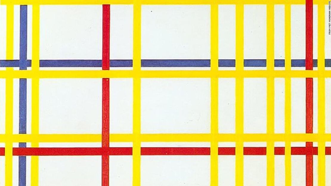 Crédito: Del sitio web de Piet Mondrian