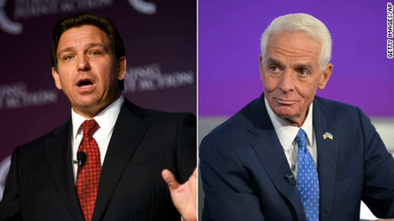 CNNE 1291850 - desantis y crist, contienda cuesta arriba para los democratas