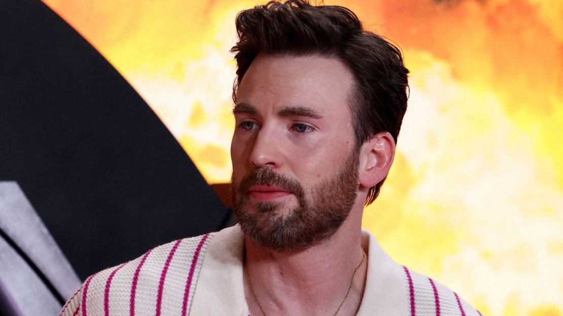 Chris Evans, en Londres el 19 de julio de 2022.