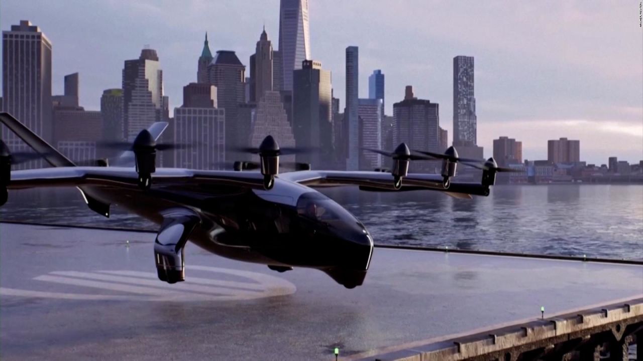 CNNE 1299548 - archer presenta un taxi aereo electrico que se lanzara en 2025