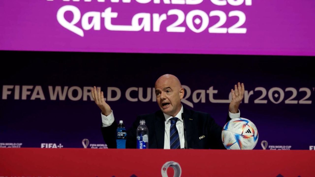 CNNE 1300404 - el presidente de la fifa, gianni infantino, enfrenta criticas