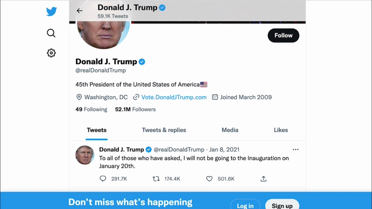 CNNE 1301282 - los detalles de la reactivacion de la cuenta de trump en twitter