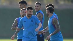 Entrenamiento de la Selección de Argentina en Qatar 2022