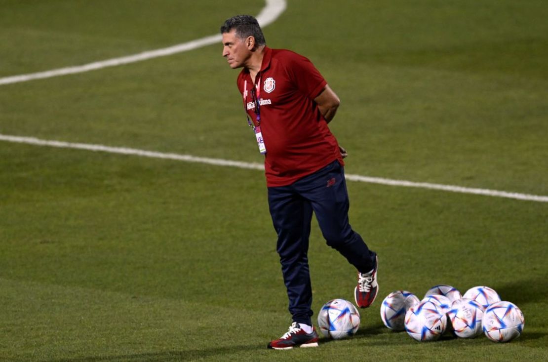 Luis Fernando Suárez, el técnico colombiano de la selección de Costa Rica. Crédito: RAUL ARBOLEDA/AFP via Getty Images