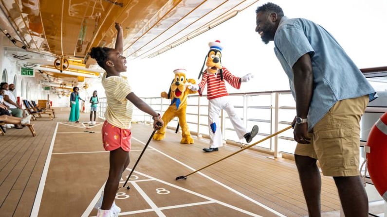 Lo mejor para las familias: Disney Cruise Line fue nombrada la mejor para familias por Cruise Critic. Crédito: Disney Cruise Line