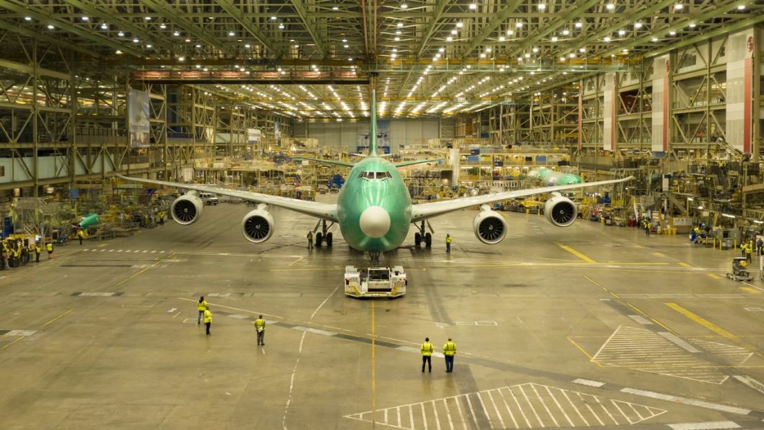 Un avión Boeing 747.