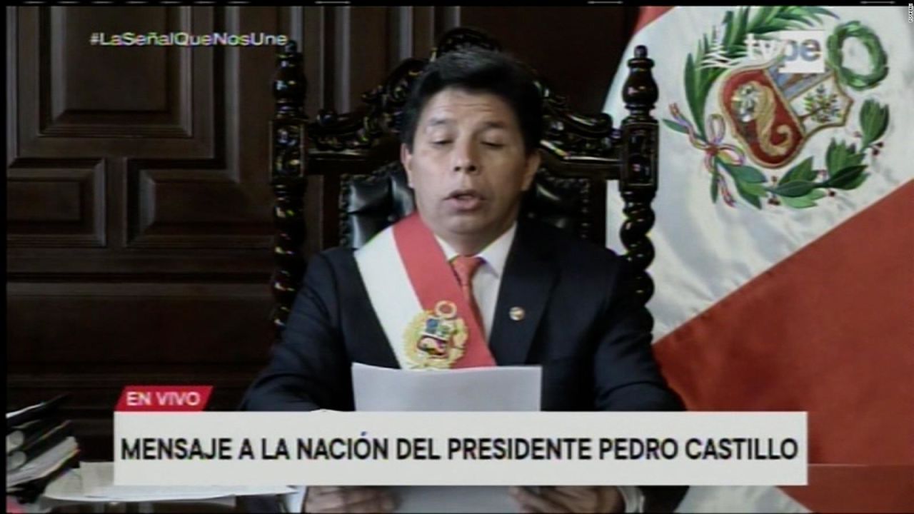 CNNE 1310198 - pedro castillo anuncia cierre del congreso de peru y convoca a elecciones