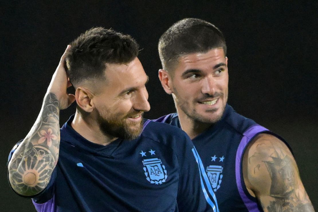 De Paul se convirtió en la mano derecha de Messi en la selección Argentina.