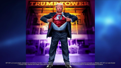 CNNE 1314859 - trump pone a la venta figuras digitales de superheroe con su rostro