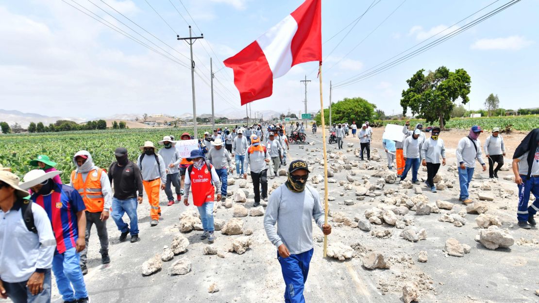 Manifestaciones en Perú