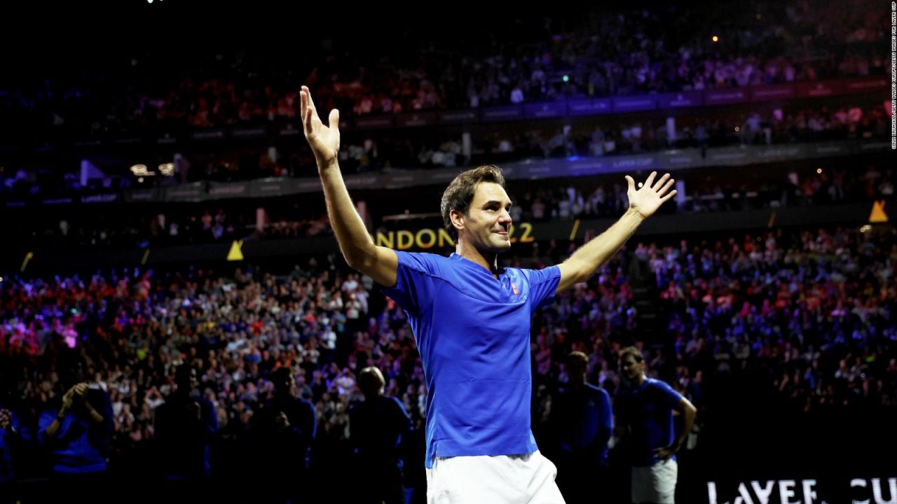 CNNE 1318904 - Retirement 2022 - Federer ends his career