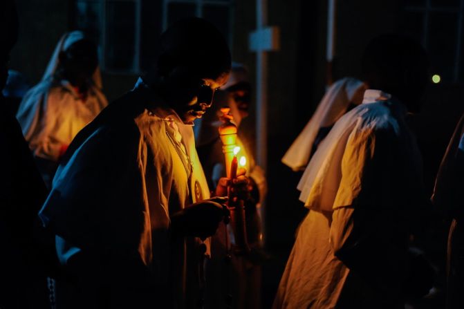 Se celebra una Misa para dar la bienvenida al nuevo año en Nairobi, Kenia. Gerald Anderson/Agencia Anadolu/Getty Images