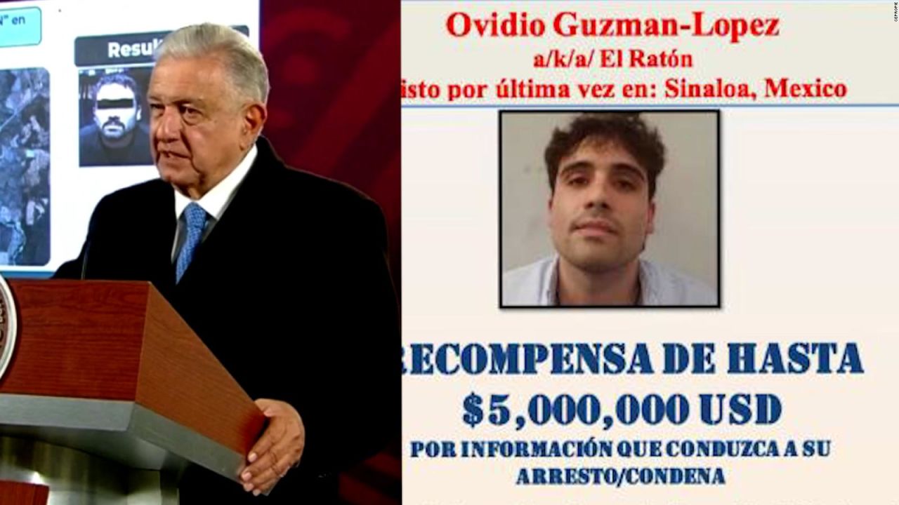 CNNE 1323975 - amlo- no recibimos presion para capturar a ovidio guzman de parte de ee-uu-