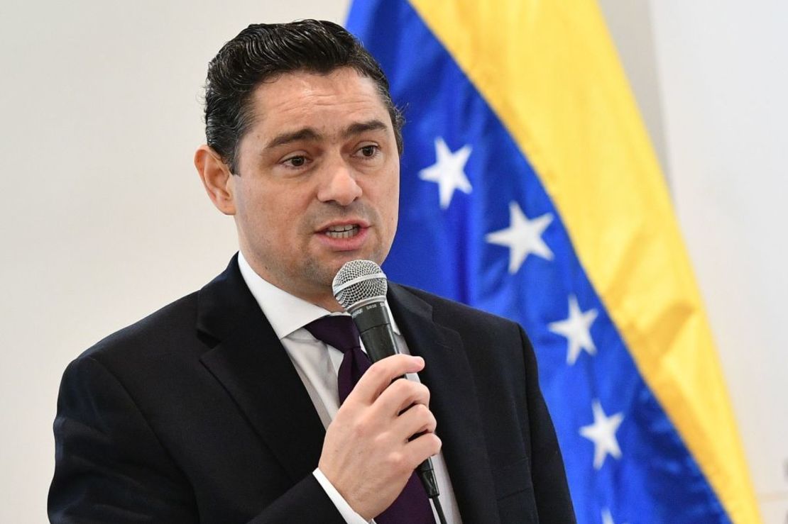 Carlos Vecchio el 6 de enero de 2020 en Washington. Crédito: MANDEL NGAN/AFP via Getty Images