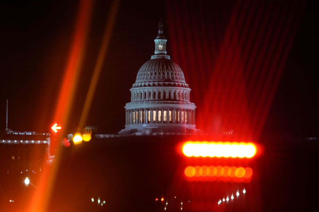 Vista del Capitolio de Estados Unidos el jueves 5 de enero de 2023.