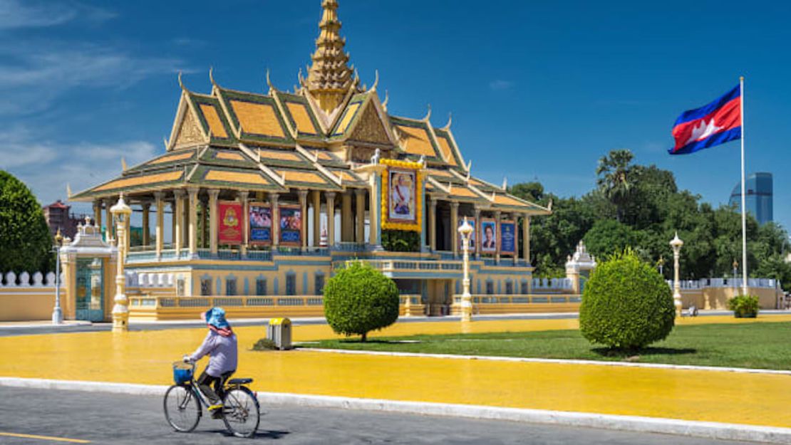 El Palacio Real de Phnom Penh es accesible para los viajeros chinos gracias a un nuevo vuelo de China Southern.