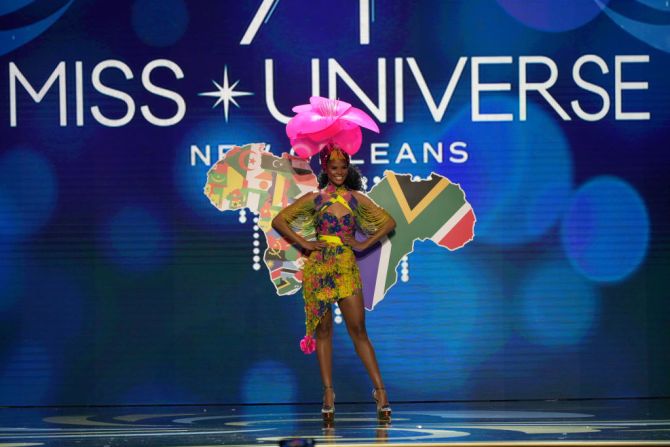 Miss Sudáfrica, Ndavi Nokeri.