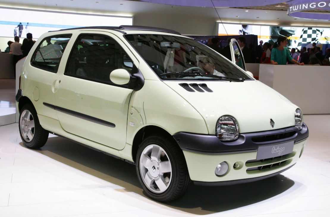 Renault presentó un nuevo modelo de Twingo durante los días de prensa en el Salón del Automóvil de París el 28 de septiembre de 2006.