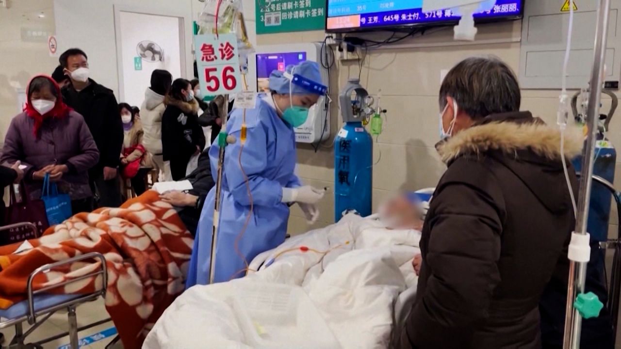 CNNE 1329798 - china brote covid-19 hospitales abarrotados