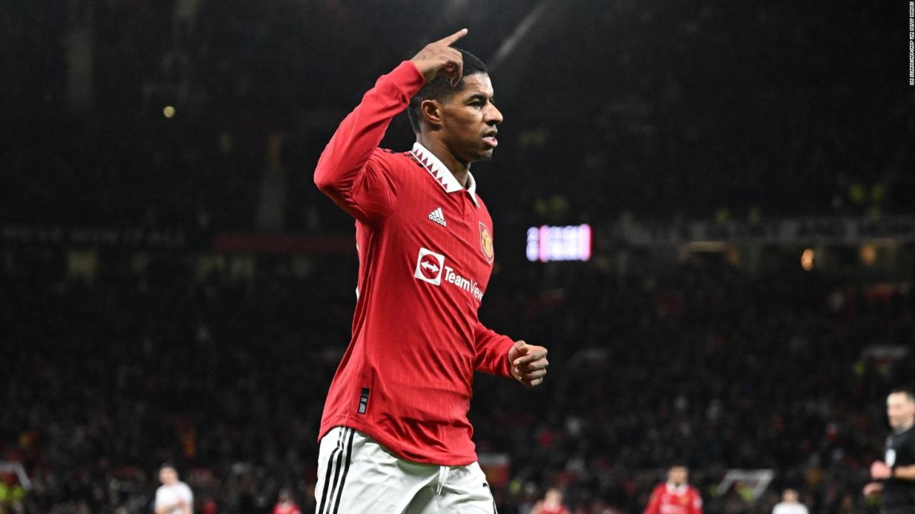 CNNE 1330694 - marcus rashford esta encendido con el manchester united